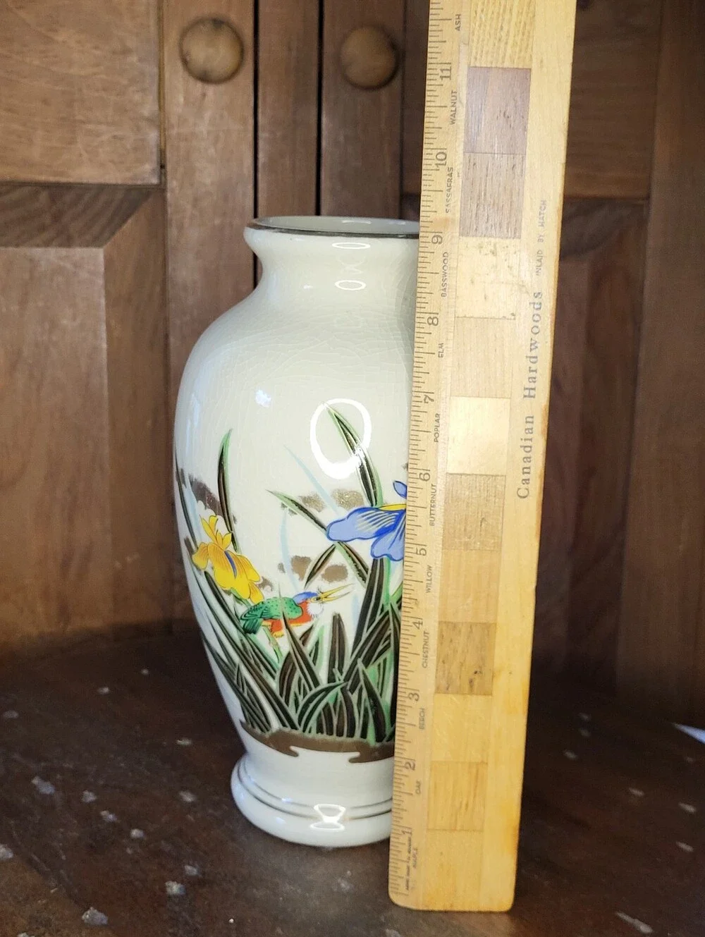 Vintage Floral Vase